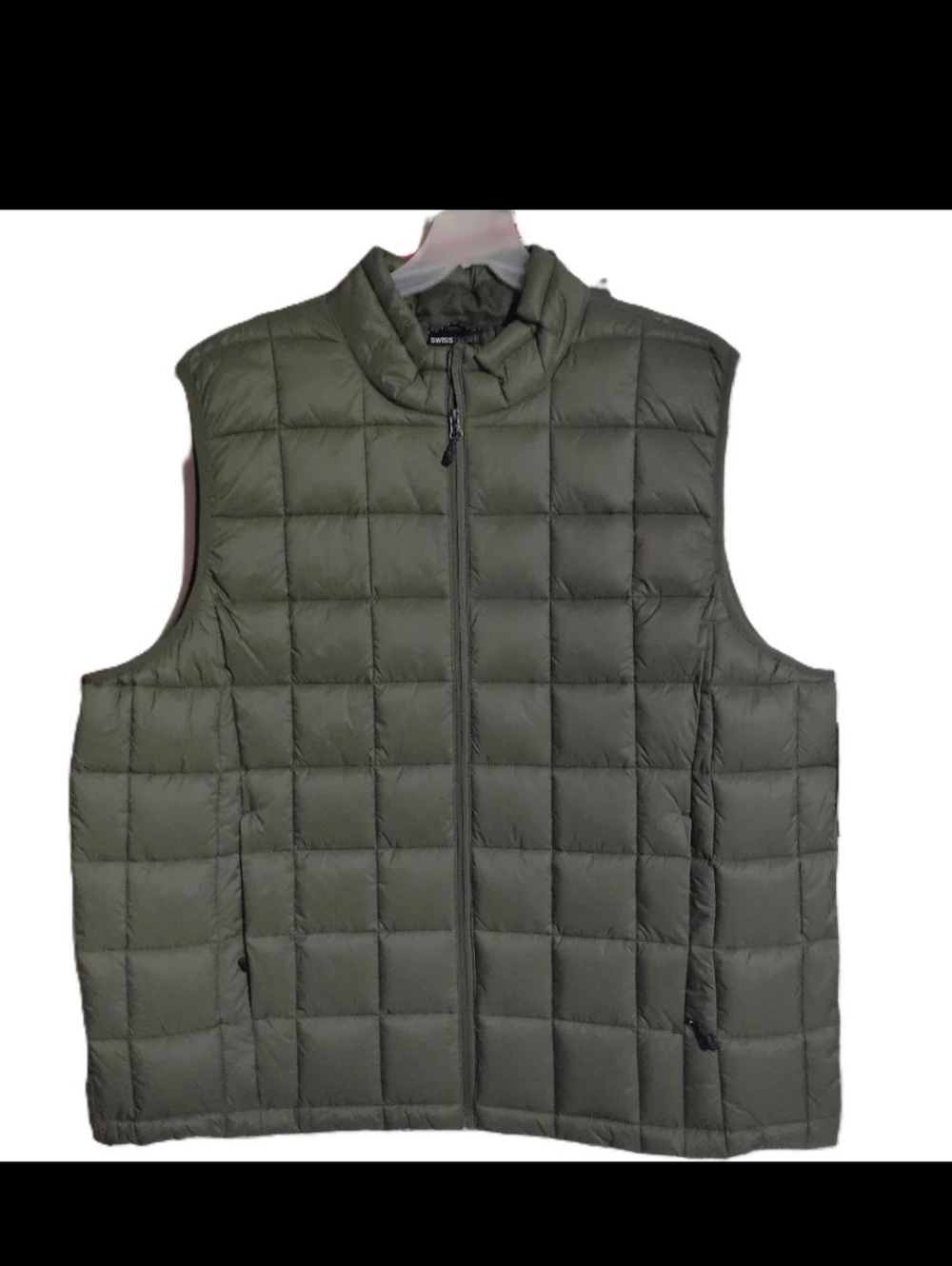 SWISSTECH VEST MEN'S COLOR GREEN SIZE LARGE (42-44)